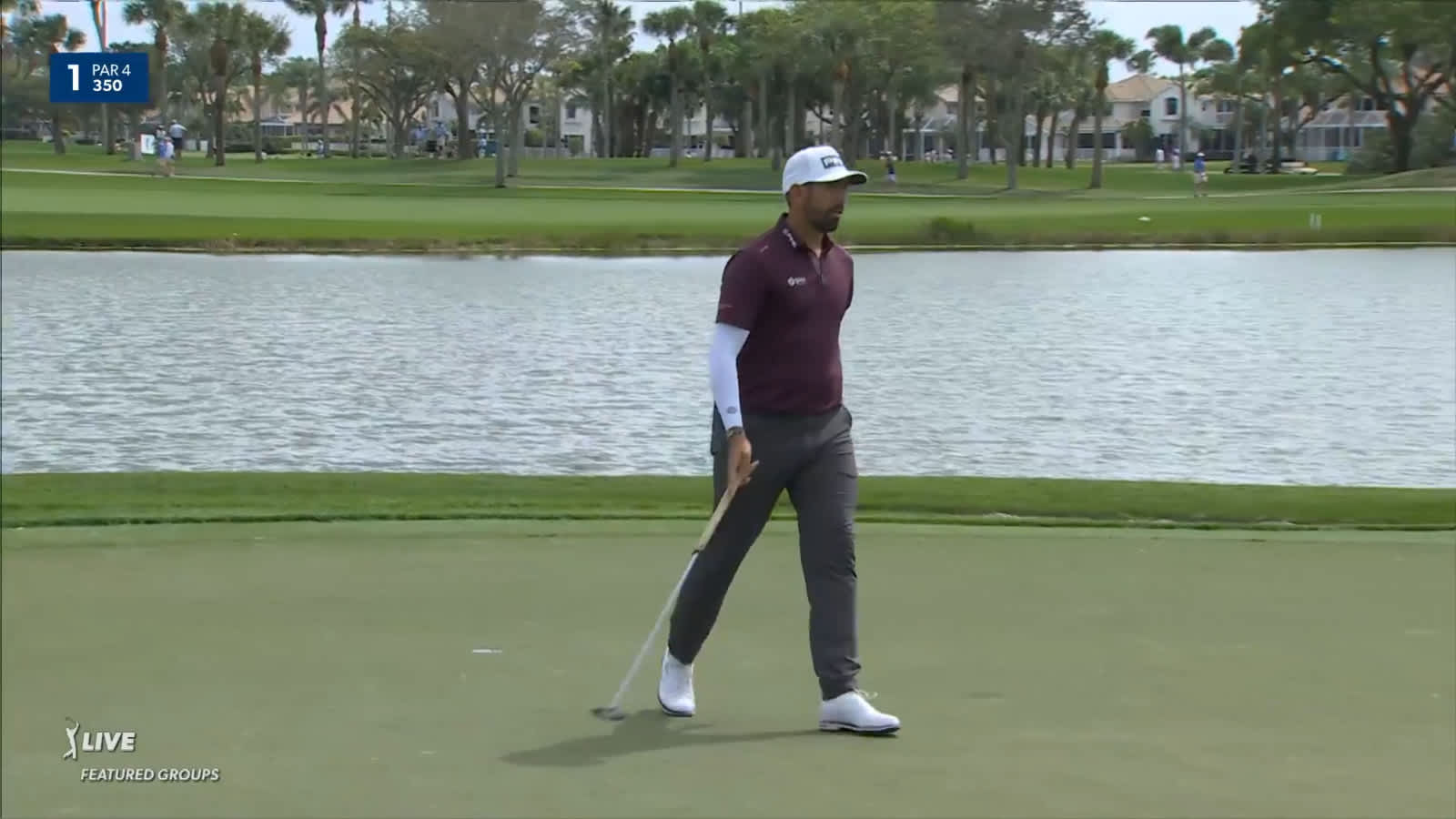 Matthieu Pavon's incredible approach leads to tap-in birdie at Cognizant Classic