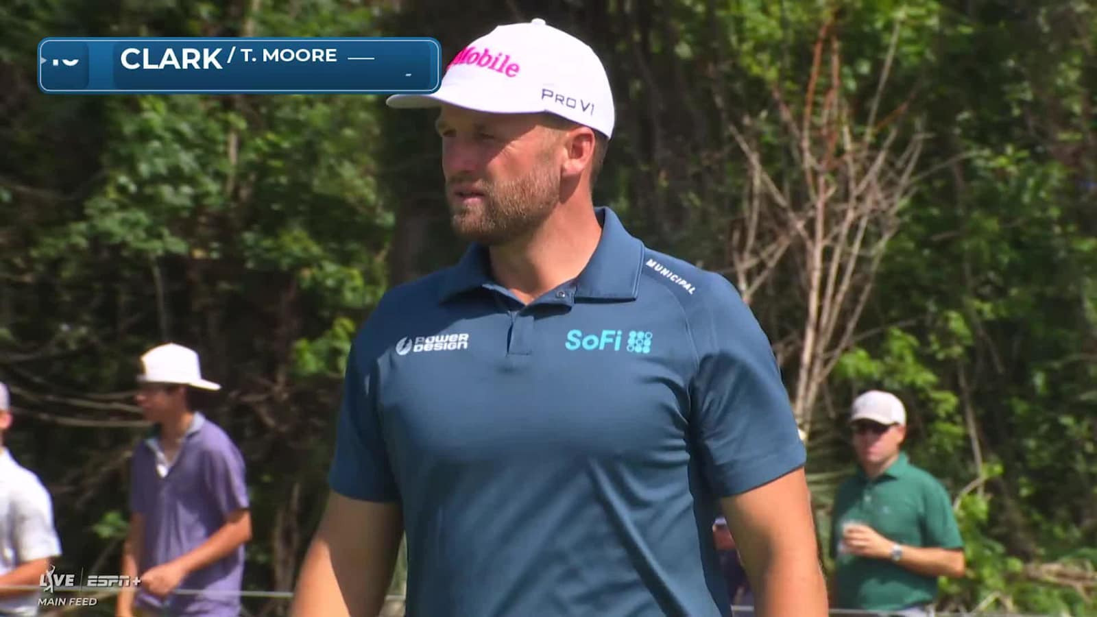 Team Wyndham Clark/Taylor Moore chips in for birdie at Zurich Classic