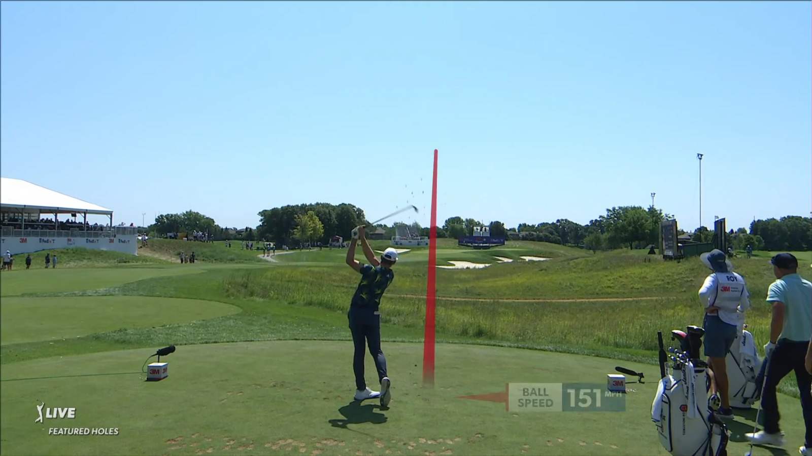 Brandon Matthews almost jars one at 3M Open