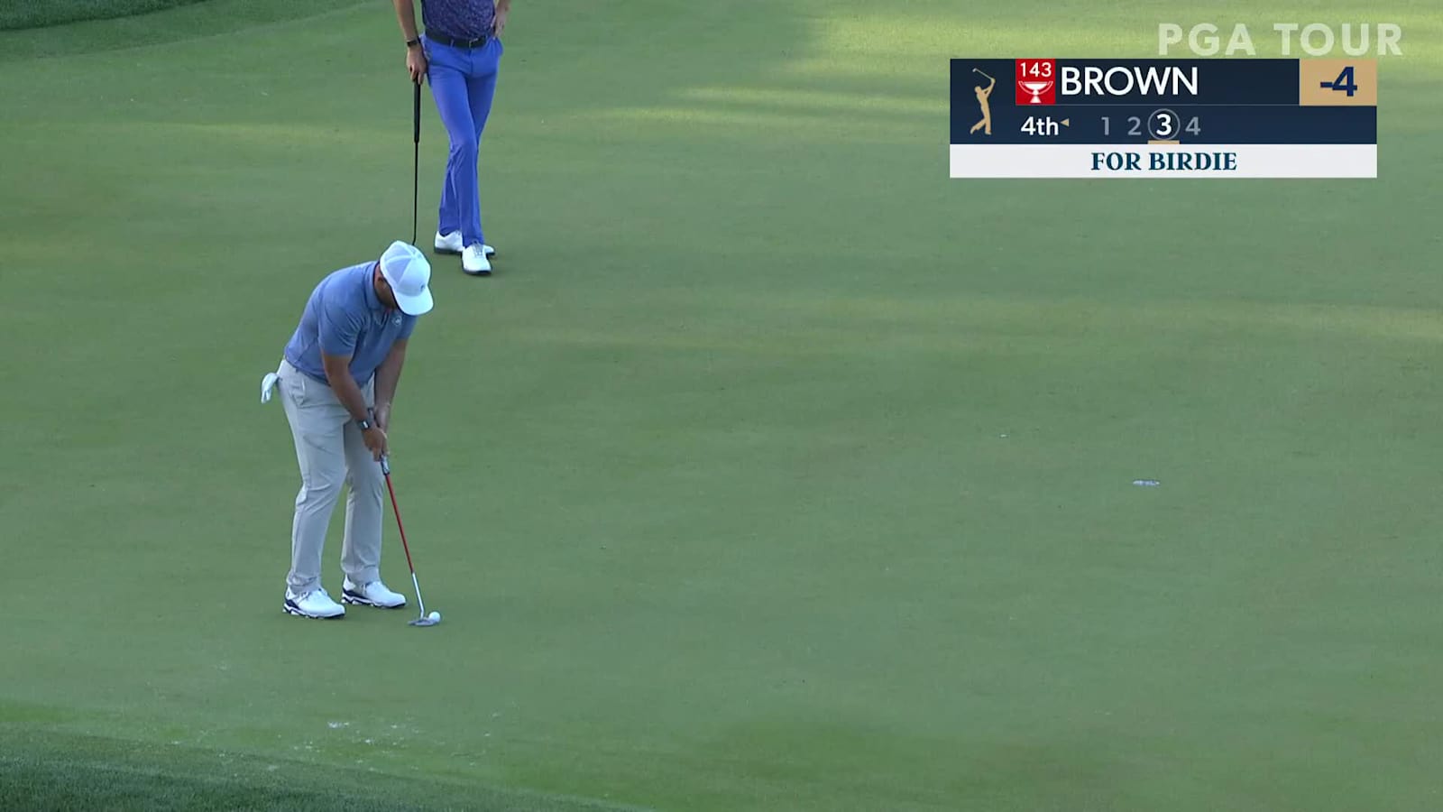 Scott Brown birdies No. 4 in Round 2 at THE PLAYERS