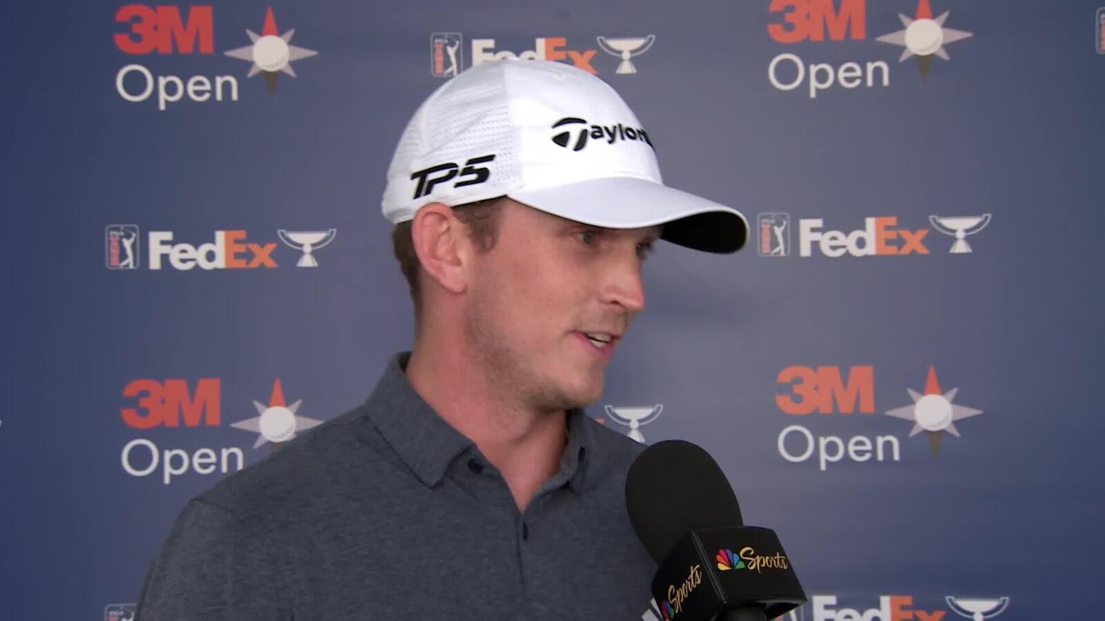 Jacob Bridgeman's interview after Round 1 of 3M Open 