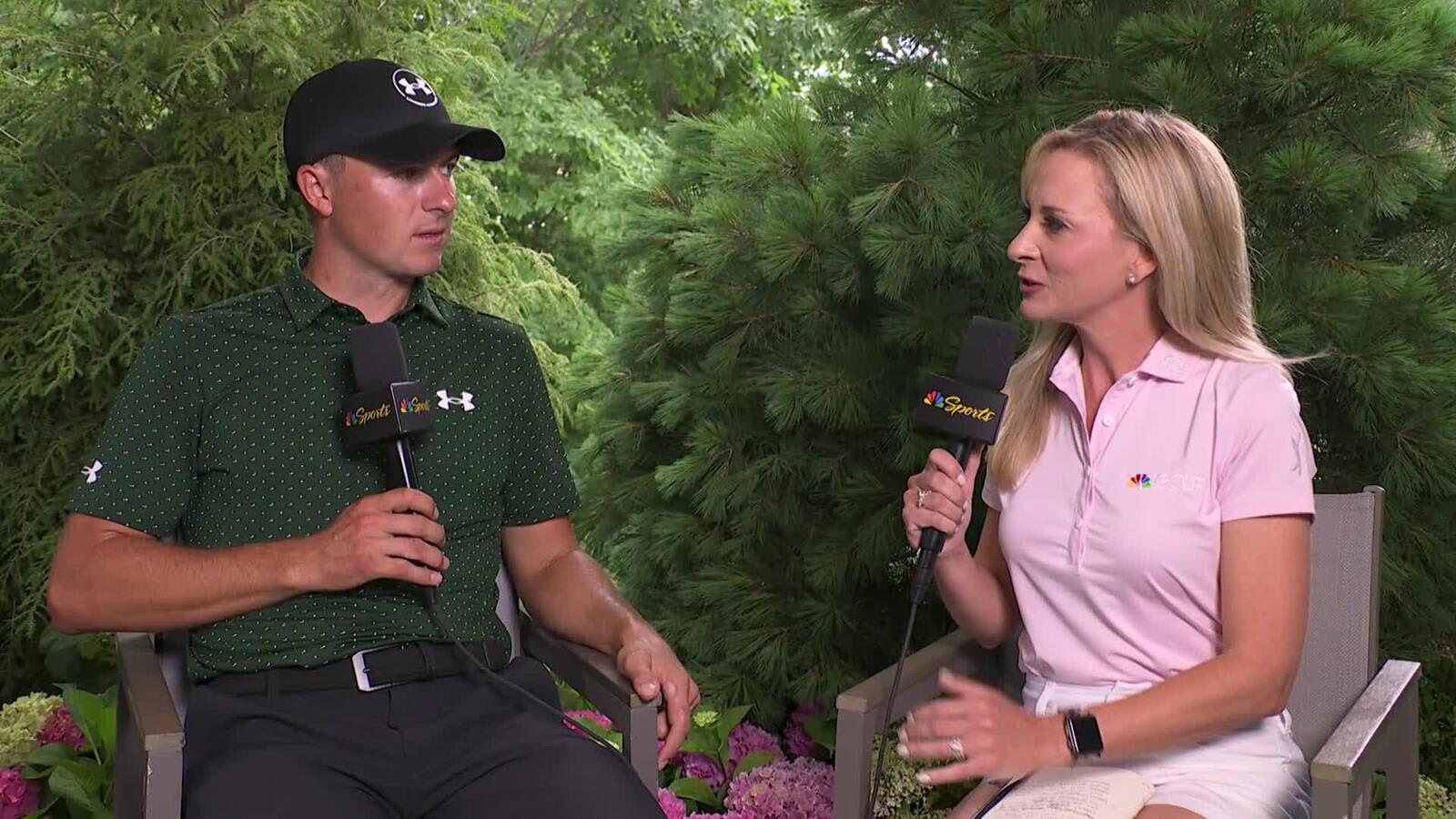 Jordan Spieth's interview after Round 3 of John Deere