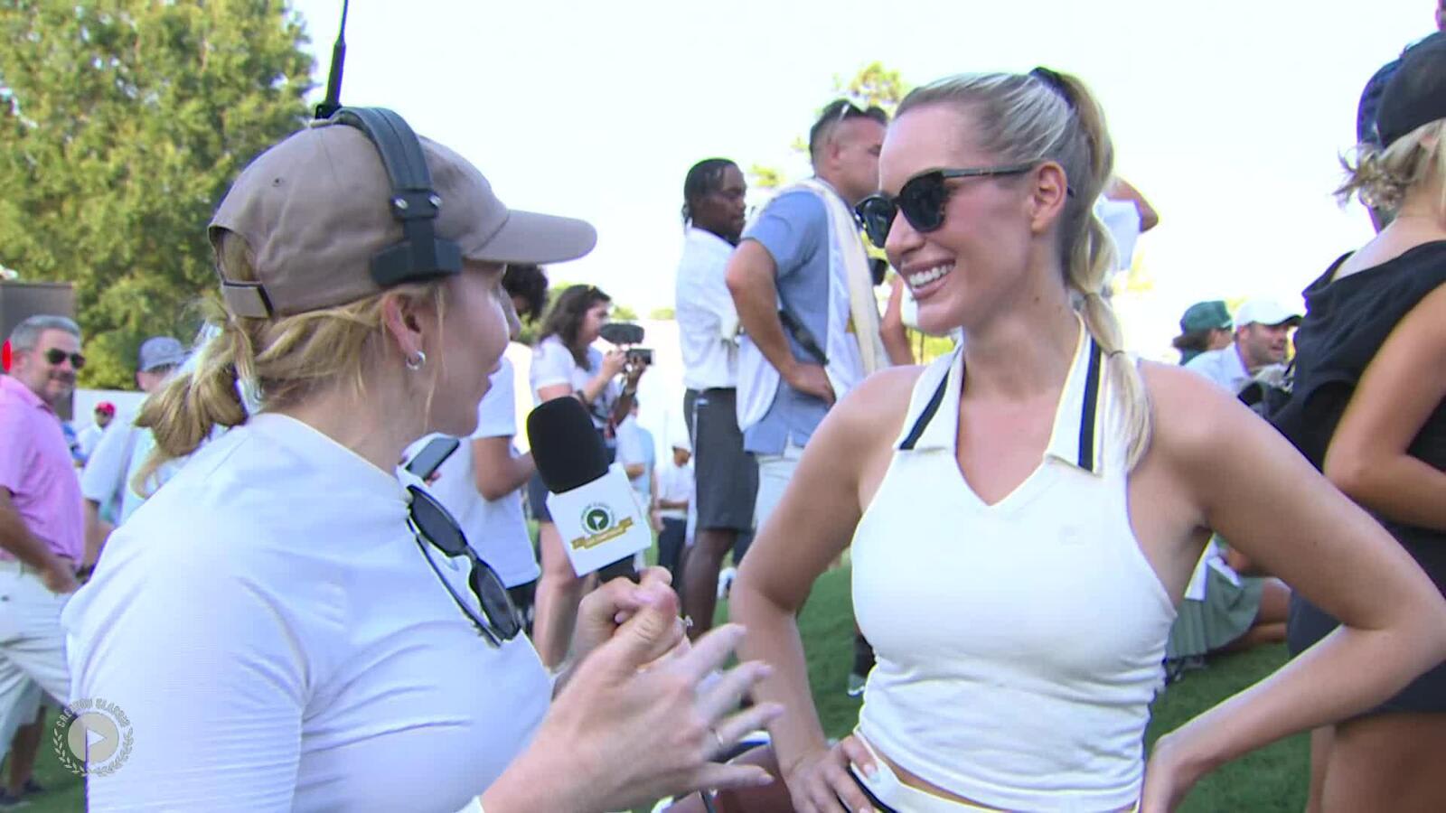 Paige Spiranac’s interview following the Creator Classic