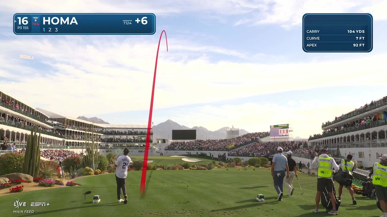 Max Homa's solid approach leads to birdie at WM Phoenix Open