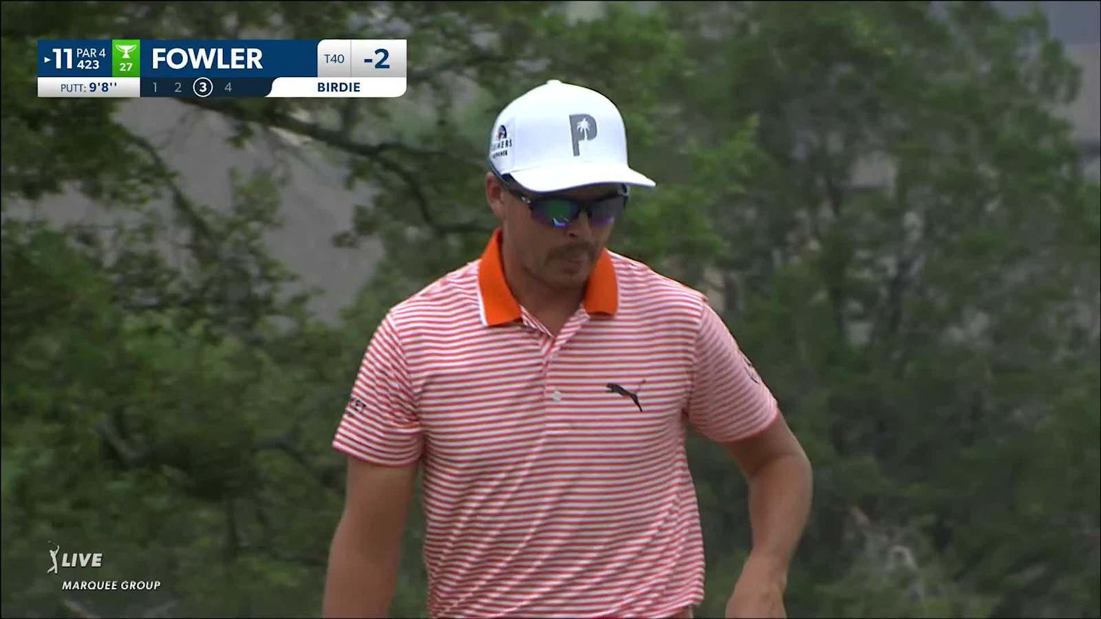 Rickie Fowler dials in second and birdies at Valero