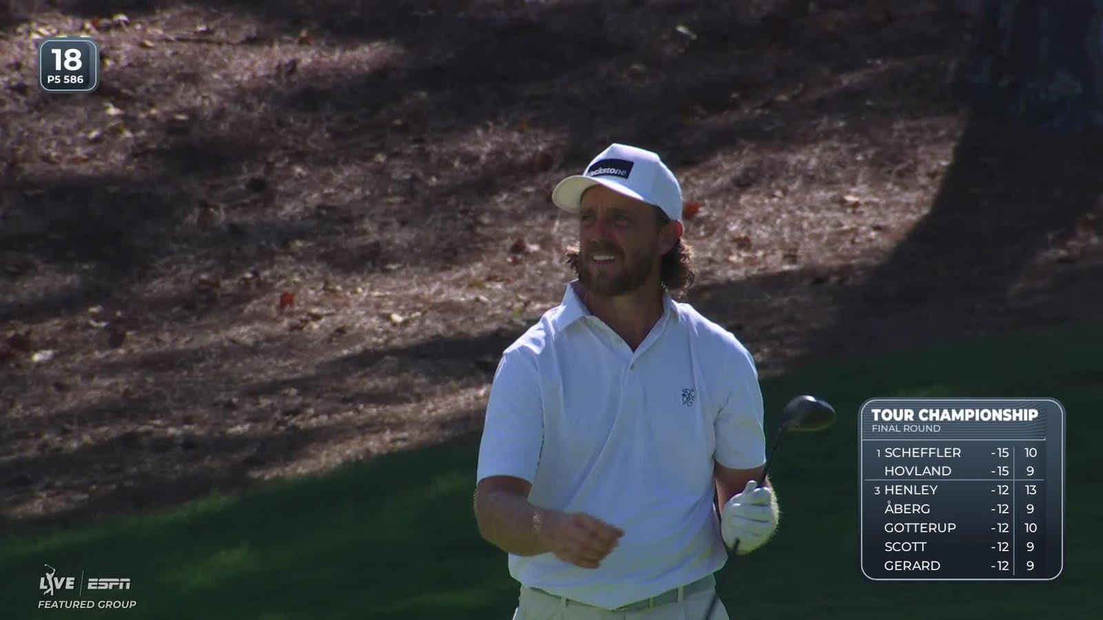 Tommy Fleetwood reaches par-5 No. 18 in two, makes birdie at TOUR Championship