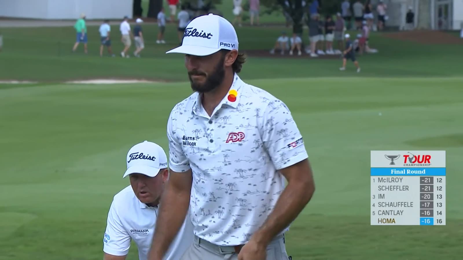 Max Homa makes birdie on No. 16 at TOUR Championship