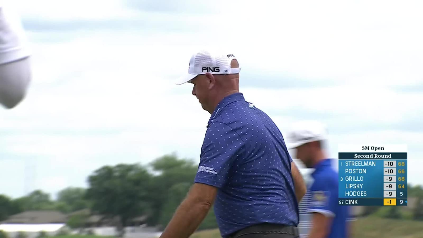 Stewart Cink makes birdie on No. 18 at 3M Open