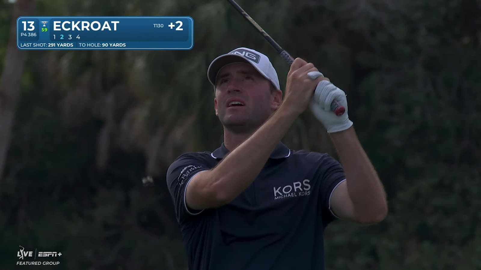 Austin Eckroat's pin-high second sets up birdie at Cognizant Classic