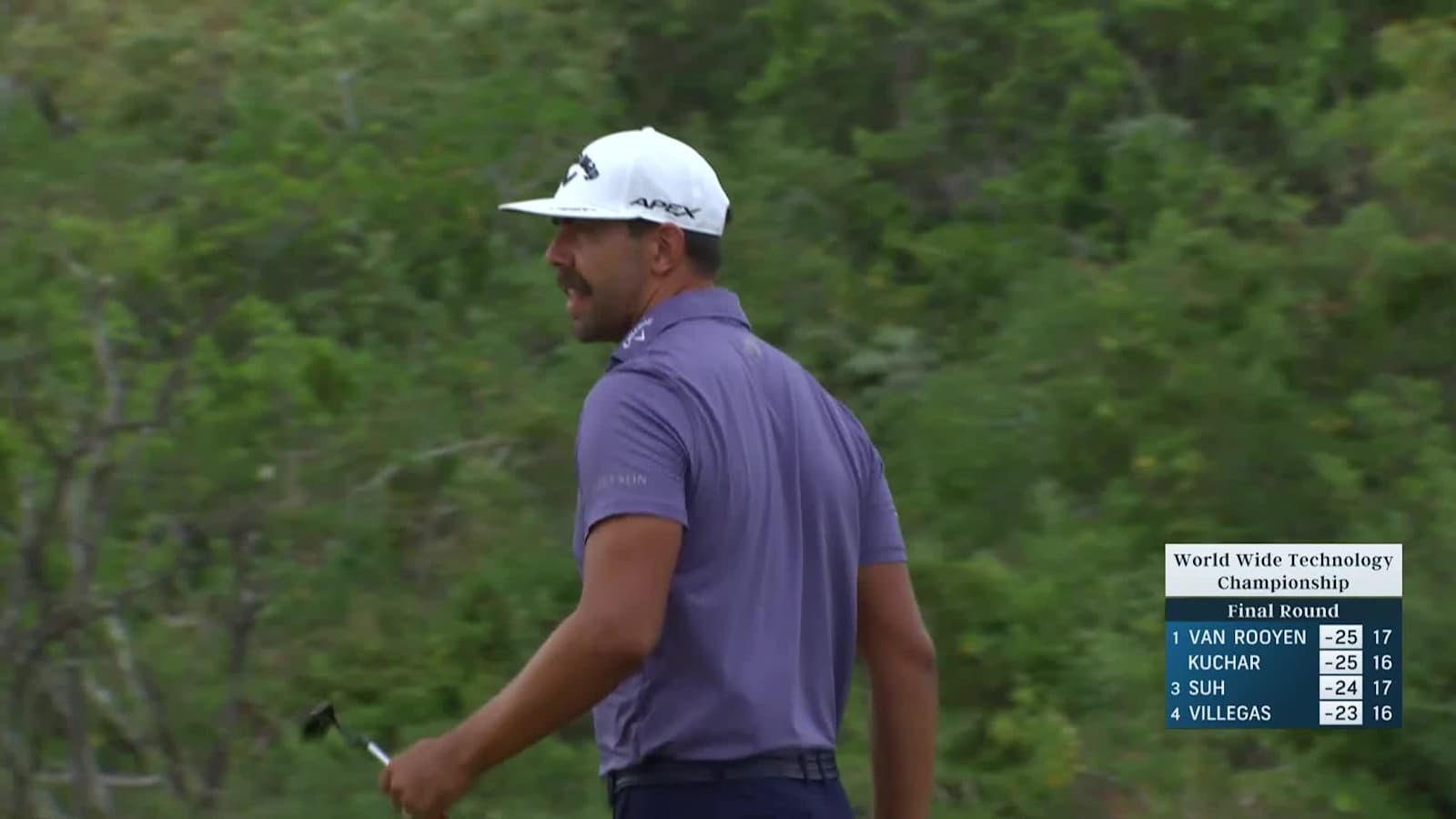 Erik van Rooyen buries putt for birdie at World Wide Technology