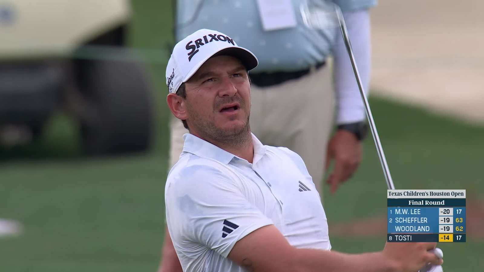Alejandro Tosti dials in iron to close event with birdie at Houston Open