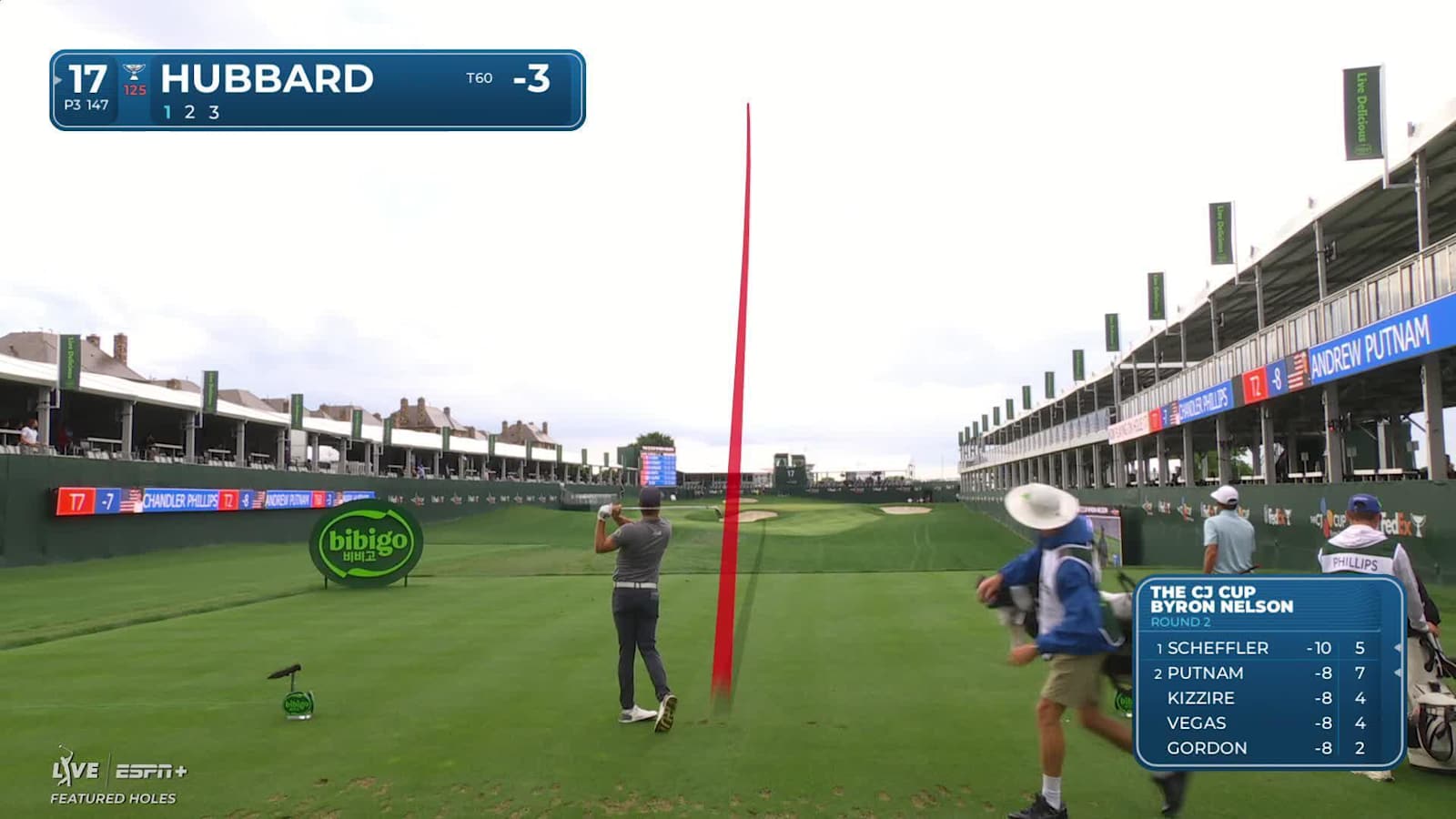 Mark Hubbard makes birdie on No. 17 at THE CJ CUP