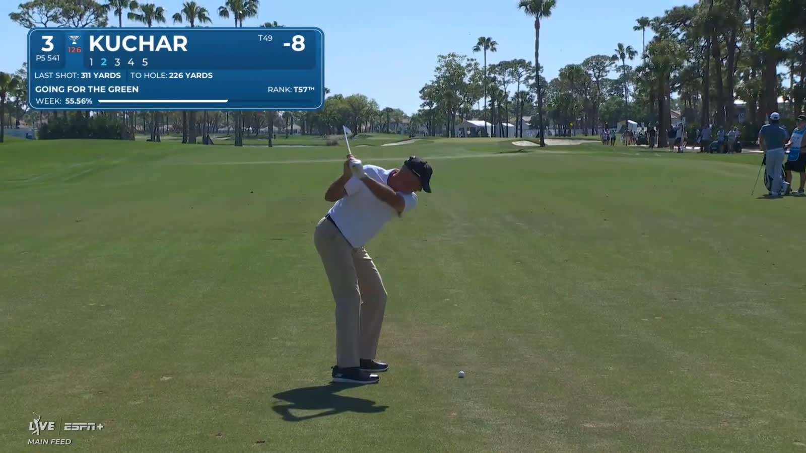 Matt Kuchar reaches green in two to set up birdie at Cognizant Classic