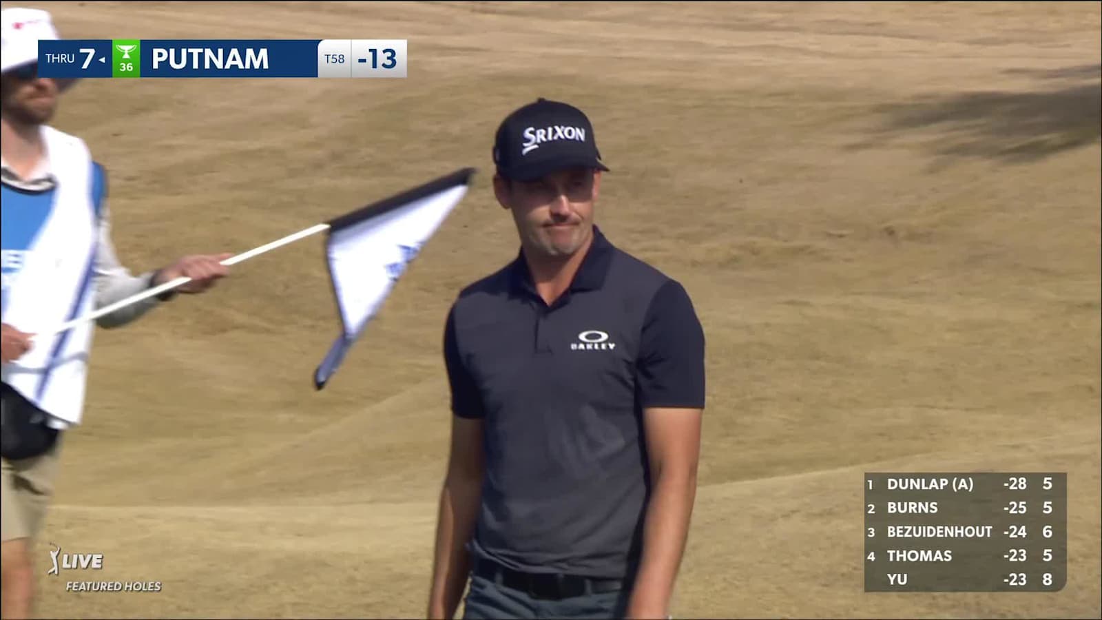 Andrew Putnam chips close and birdies at The American Express