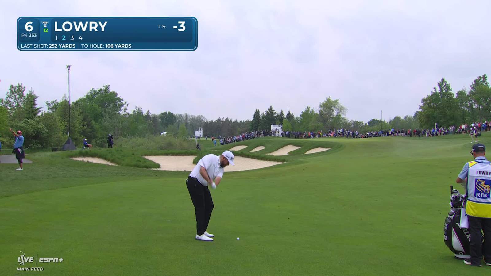 Shane Lowry rips back wedge for birdie at RBC Canadian