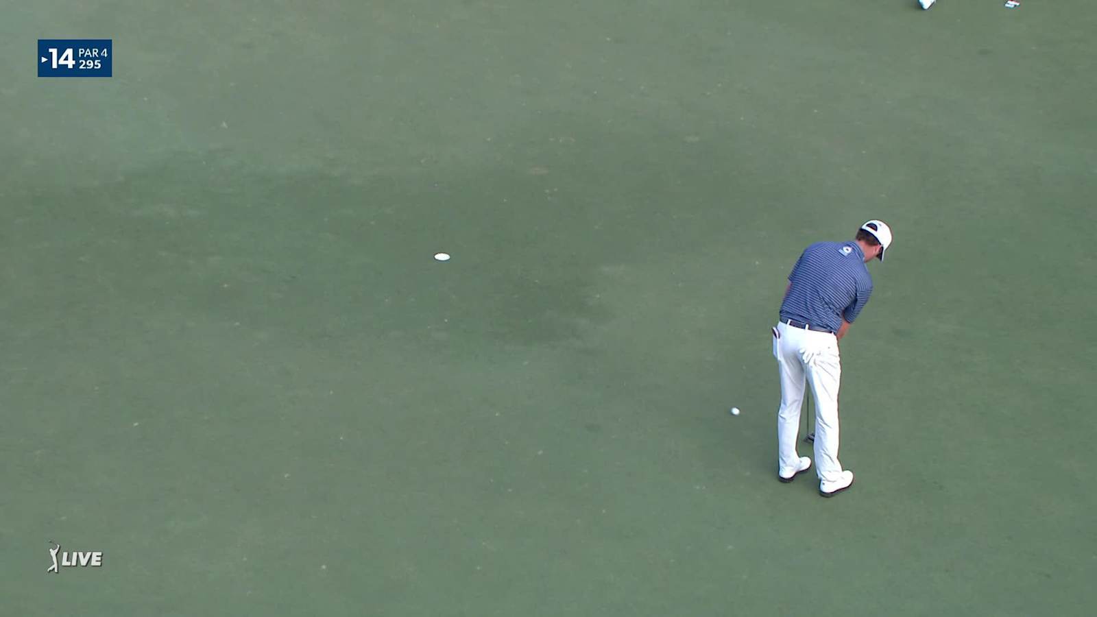 Harris English makes birdie putt at Sentry