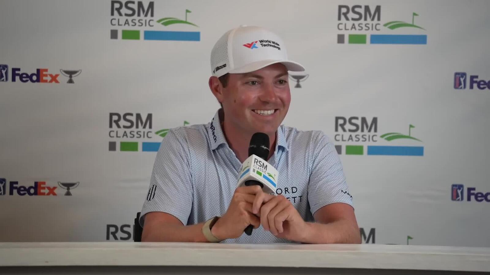 Ben Griffin on holding Plantation Course record at Sea Island