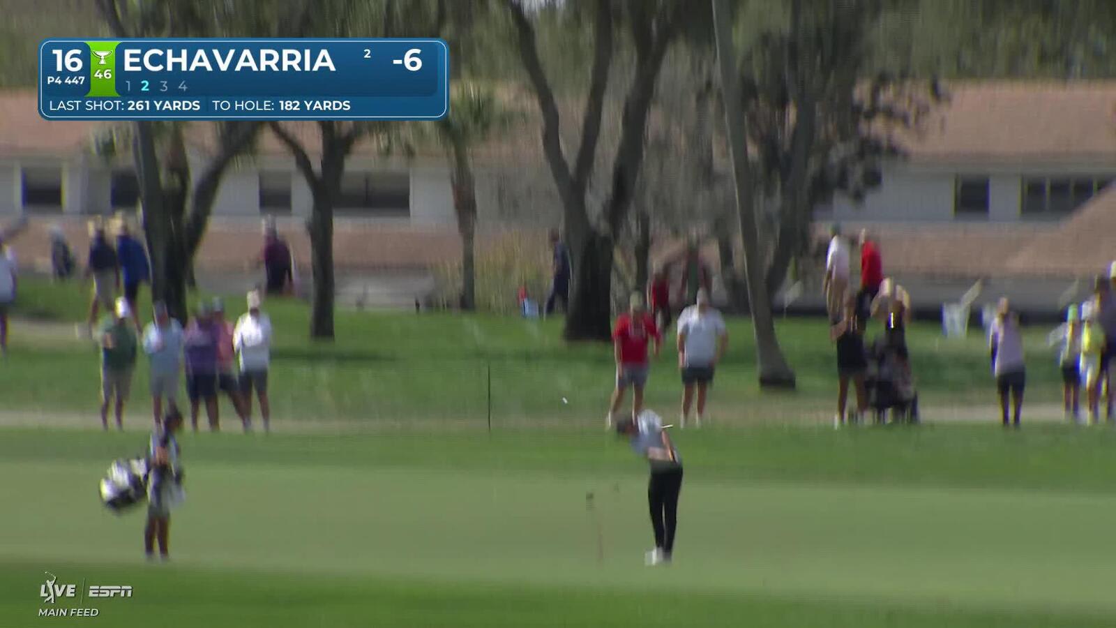Nico Echavarria hits 177-yard approach to 16 feet, sets up birdie on No. 16 at Cognizant Classic