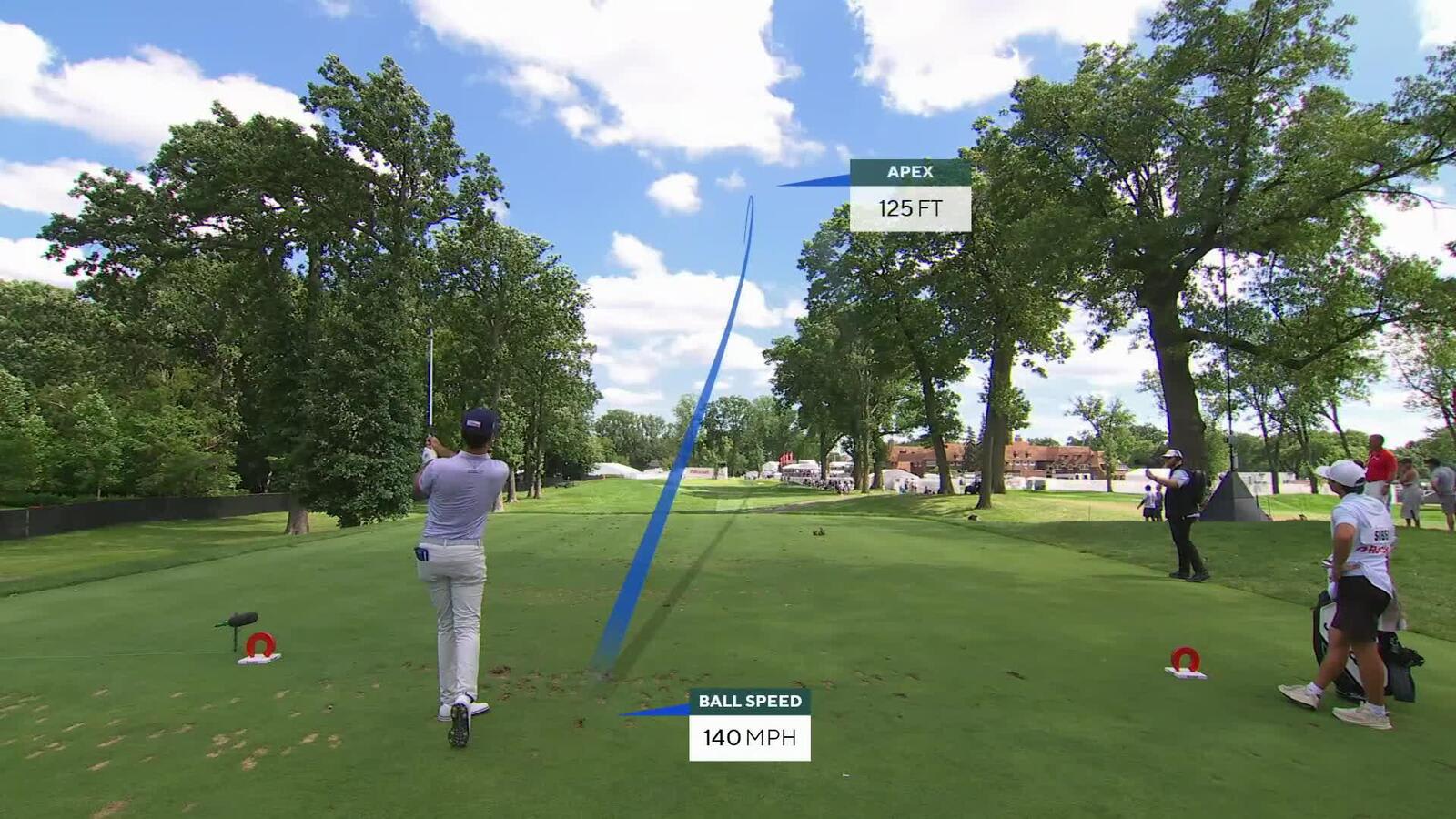 Jackson Suber makes birdie on No. 9 at Rocket Classic