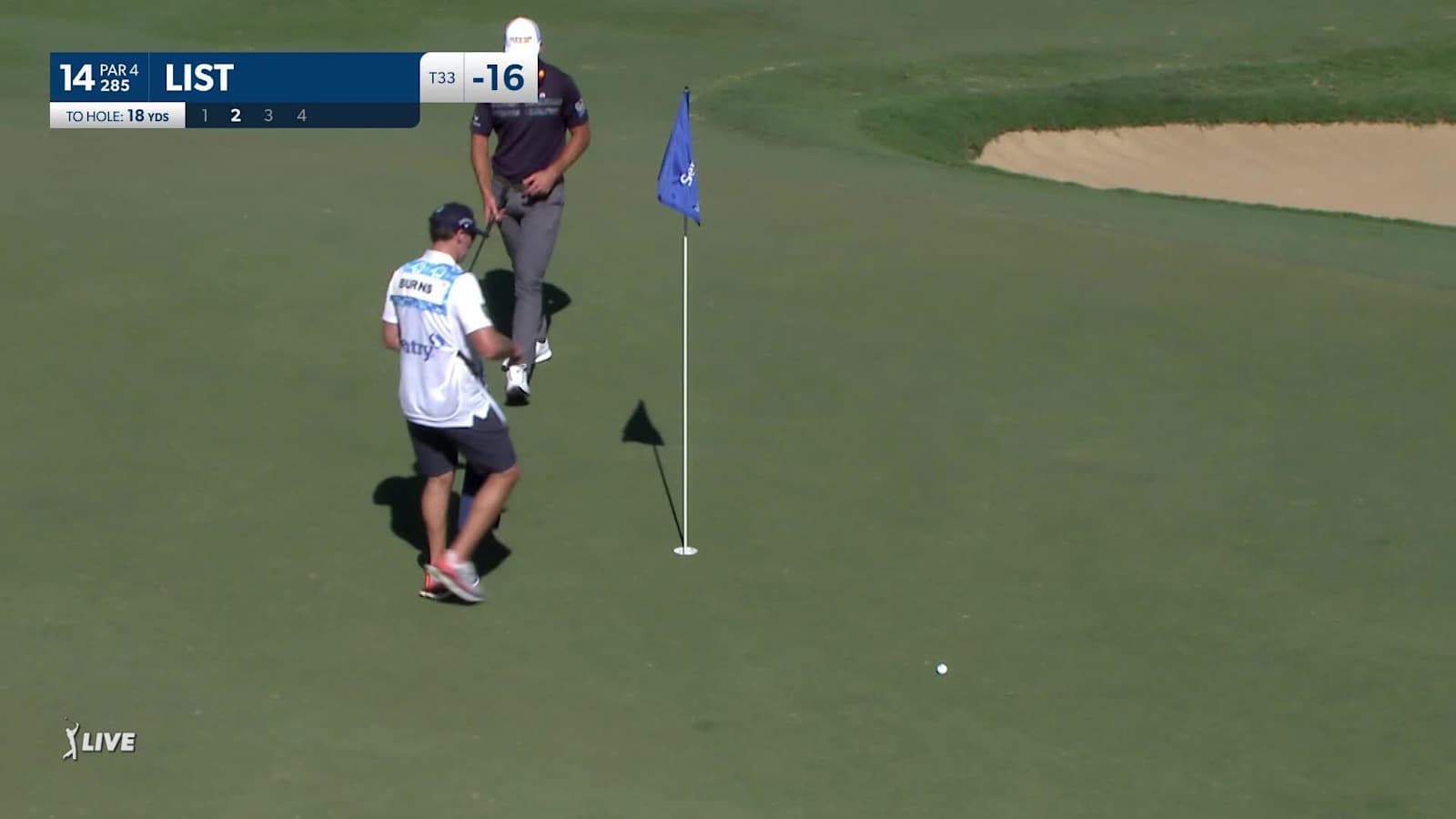 Luke List makes birdie on No. 14 at Sentry