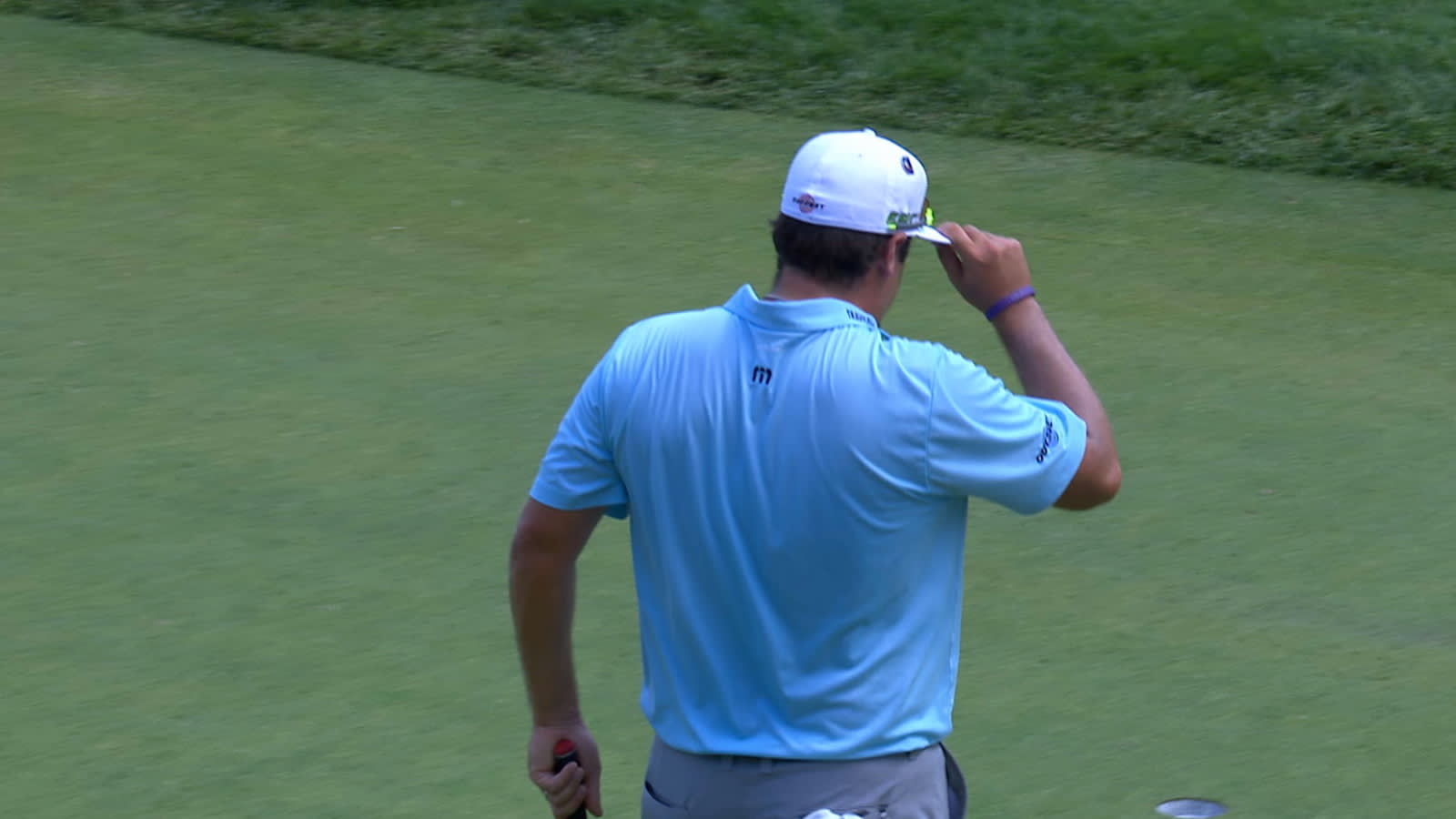 Andres Gonzales sneaks in birdie on No. 9 at RBC Canadian