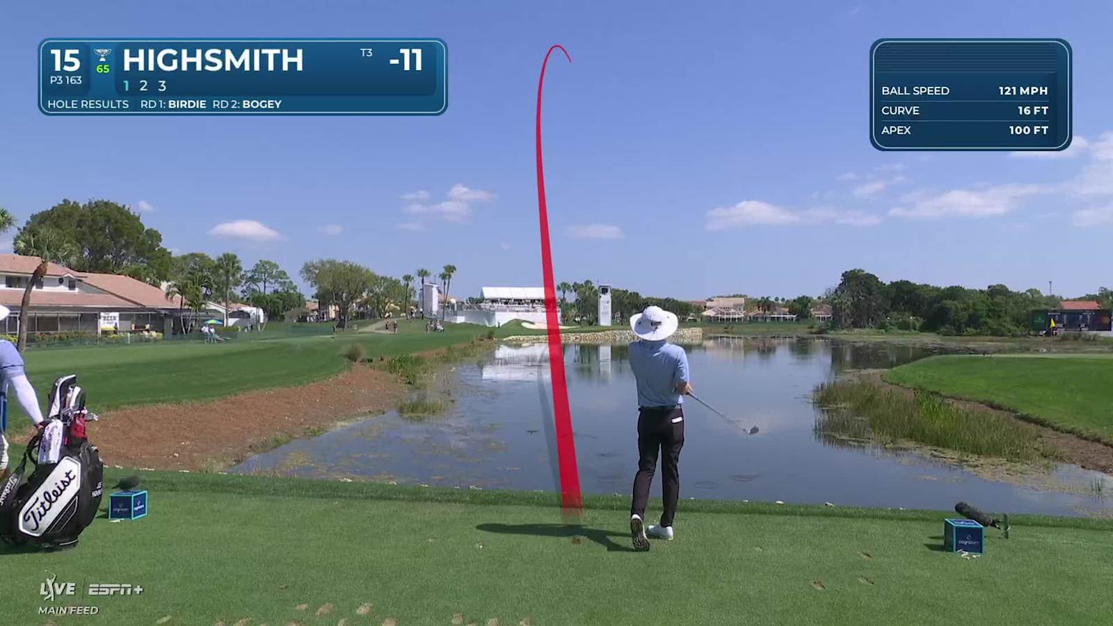 Joe Highsmith sticks tee shot to 4 feet and birdies at Cognizant Classic