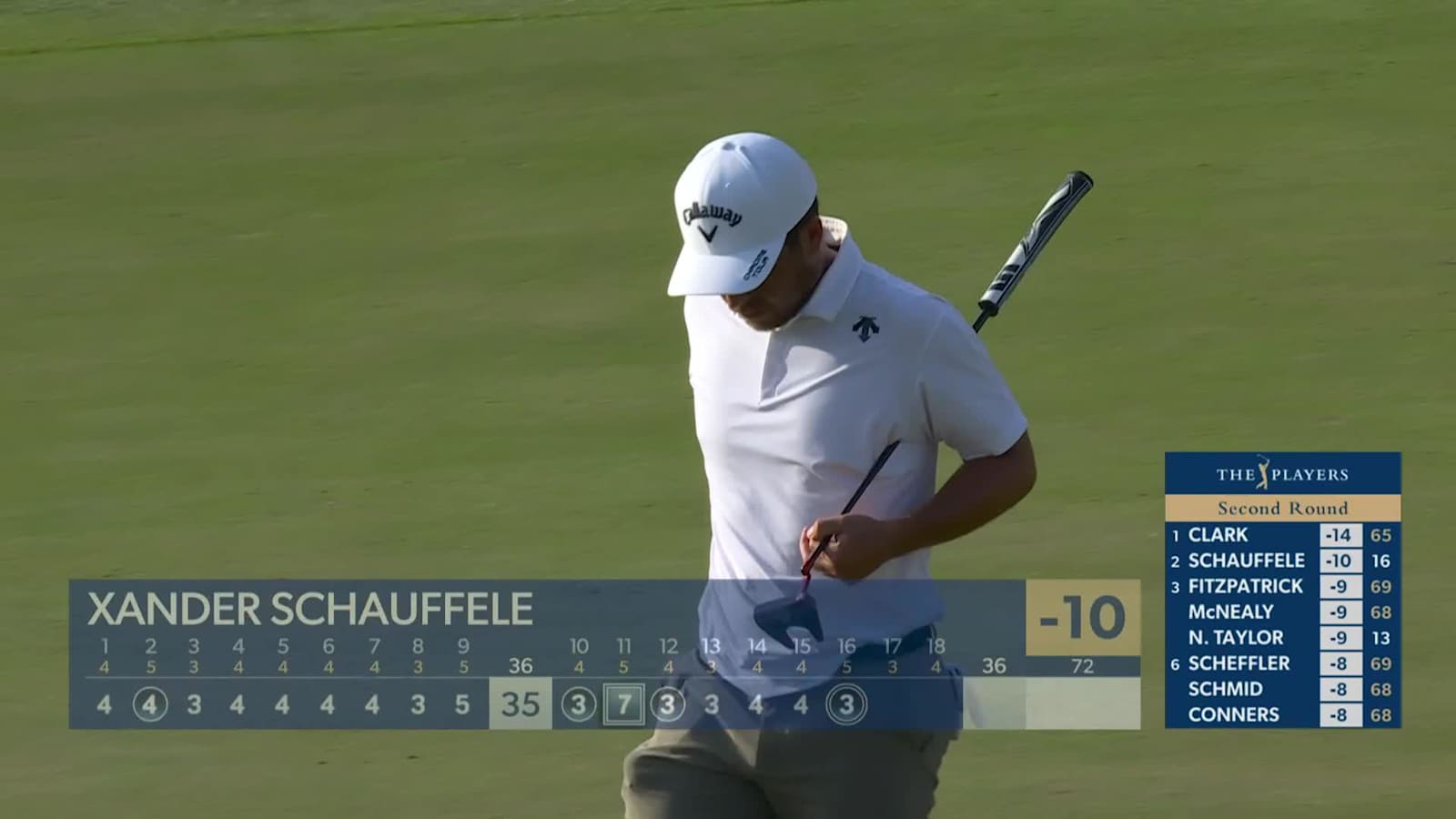 Xander Schauffele dials in approach to yield eagle at THE PLAYERS