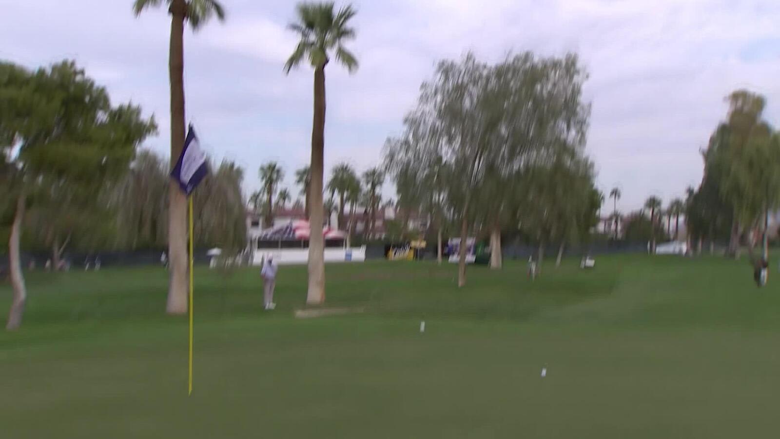 Steven Alker makes birdie on No. 12 at Charles Schwab Cup Championship