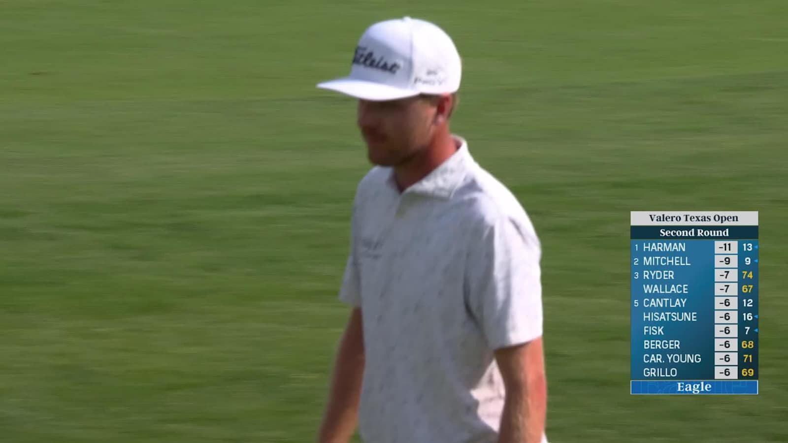 Ryan Gerard chips in for eagle at Valero