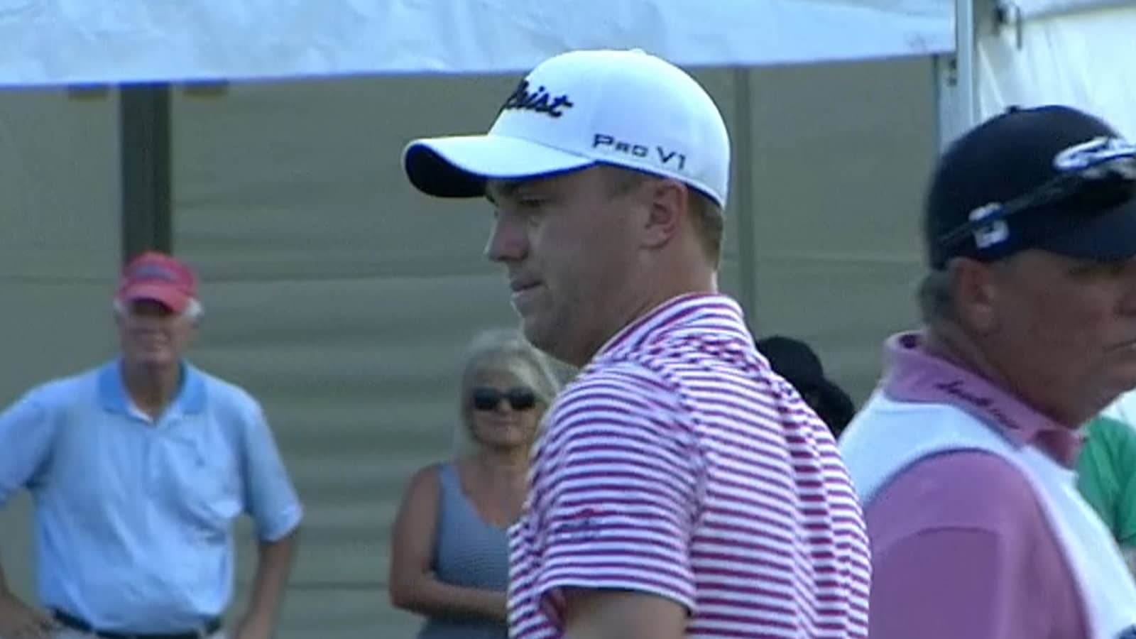 Justin Thomas' clutch conversion for eagle at the TOUR Championship