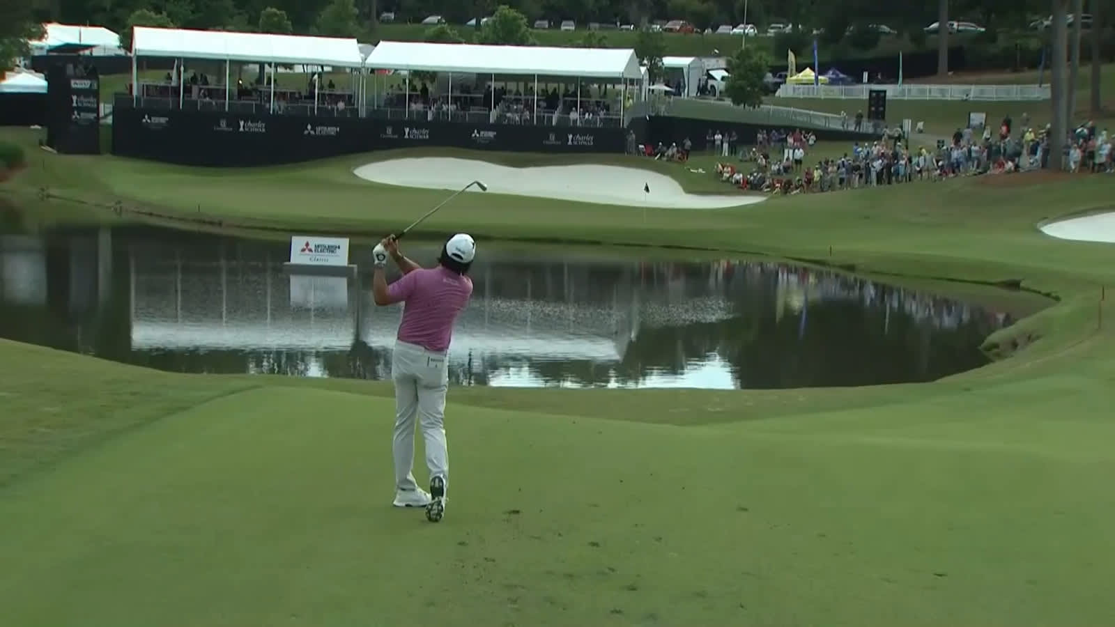 Ken Tanigawa's near albatross yields eagle at Mitsubishi