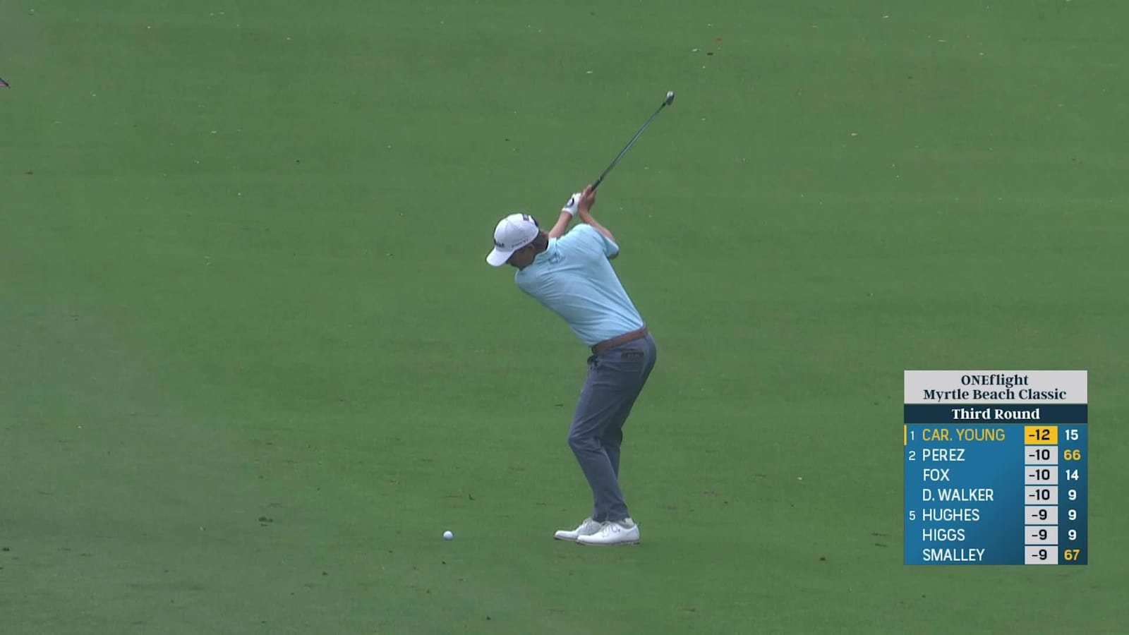 Carson Young makes birdie on No. 16 at ONEflight Myrtle