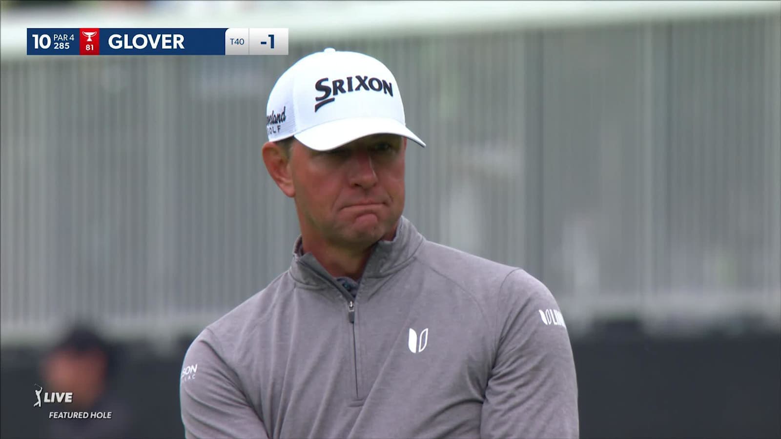 Lucas Glover makes birdie on No. 10 at Genesis