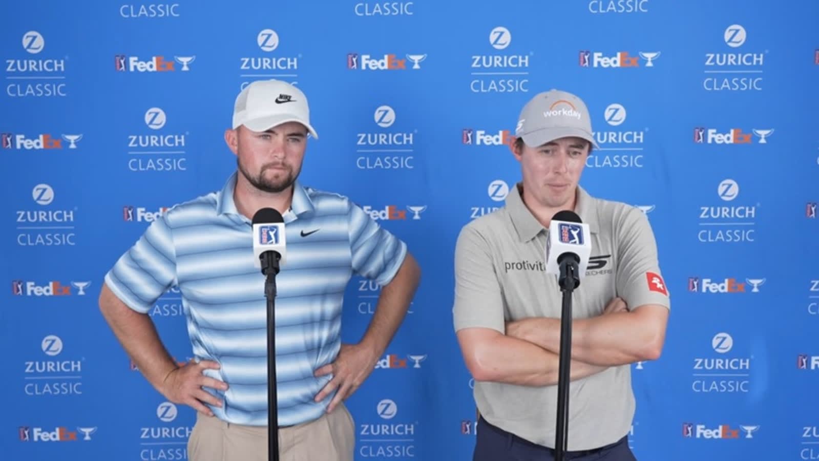 Matt and Alex Fitzpatrick on meaning of playing as brothers in Zurich Classic