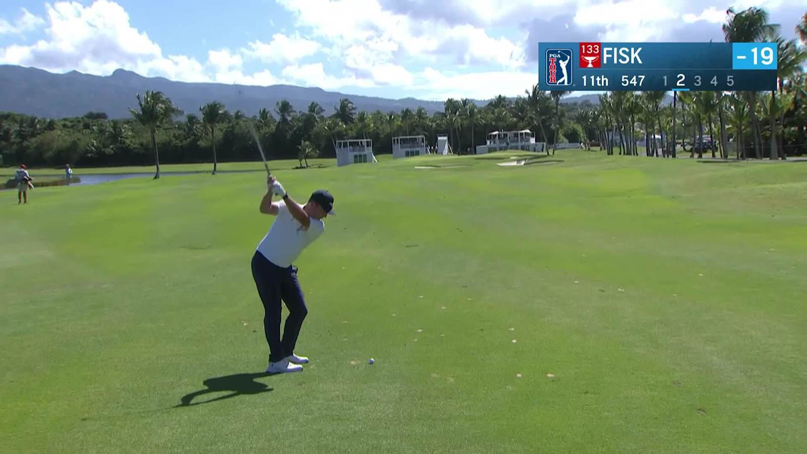 Steven Fisk makes eagle putt on No. 11 at Puerto Rico