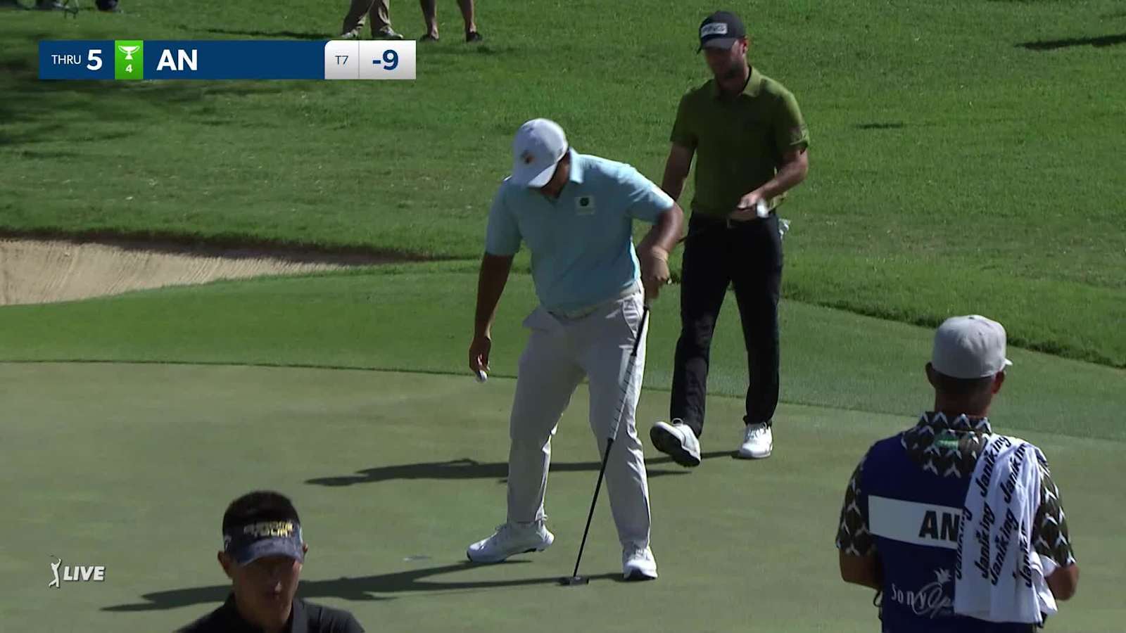 Byeong Hun An makes birdie on No. 5 at Sony Open