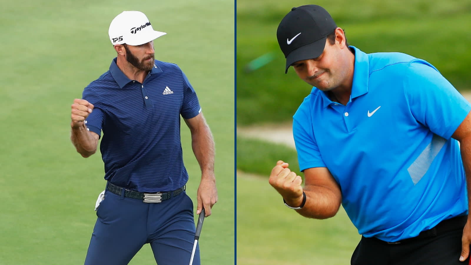 Dustin Johnson and Patrick Reed's best shots at THE NORTHERN TRUST