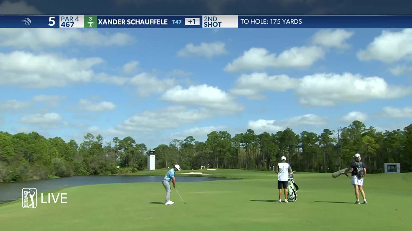 Xander Schauffele uses nice approach to set up birdie at WGC-Workday