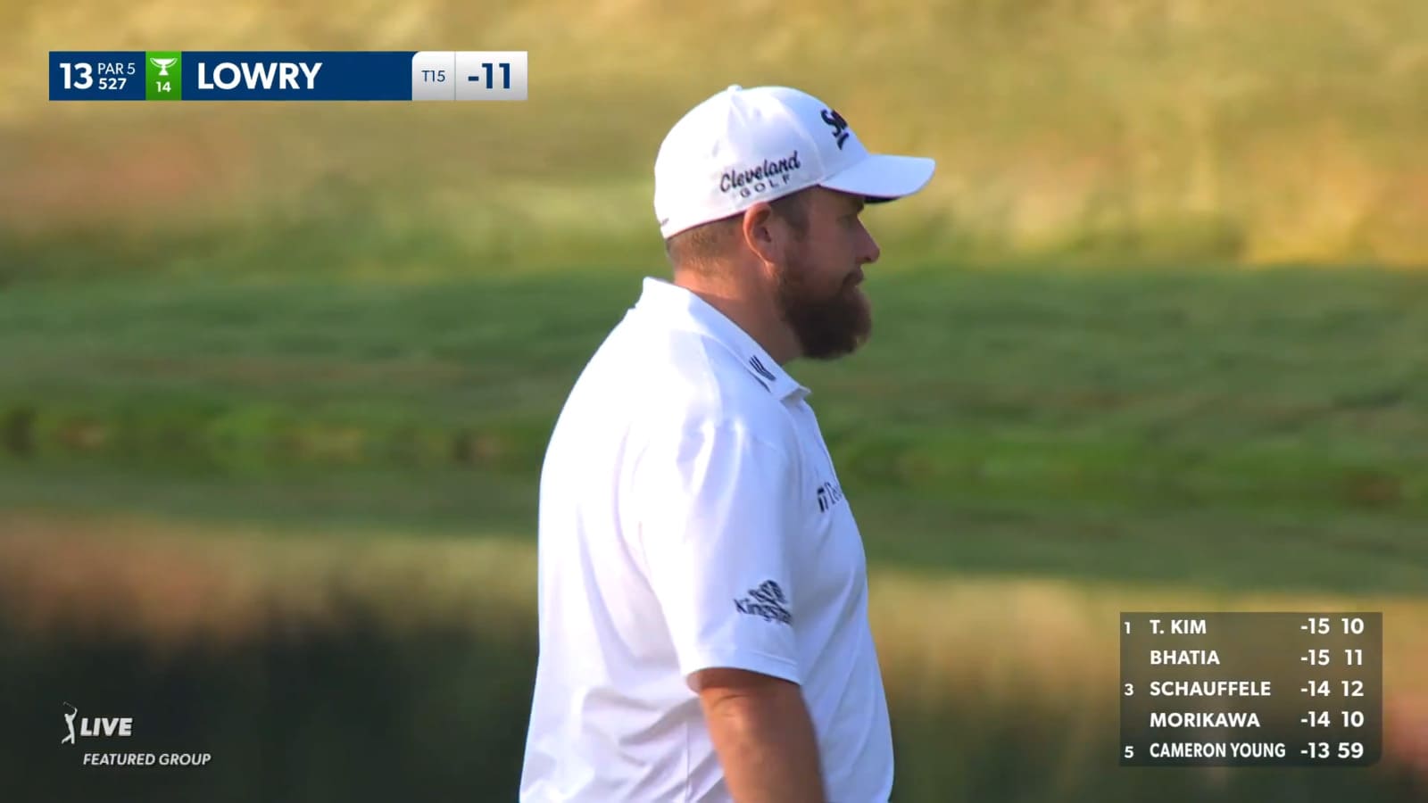 Shane Lowry cards birdie at Travelers