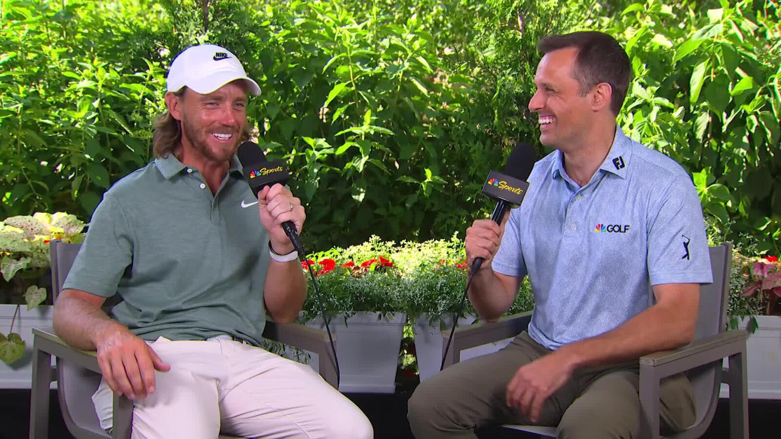 Tommy Fleetwood’s interview after Round 2 of Travelers