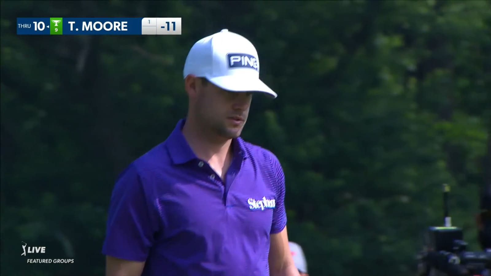 Taylor Moore rolls in 15-footer or birdie at Rocket Mortgage