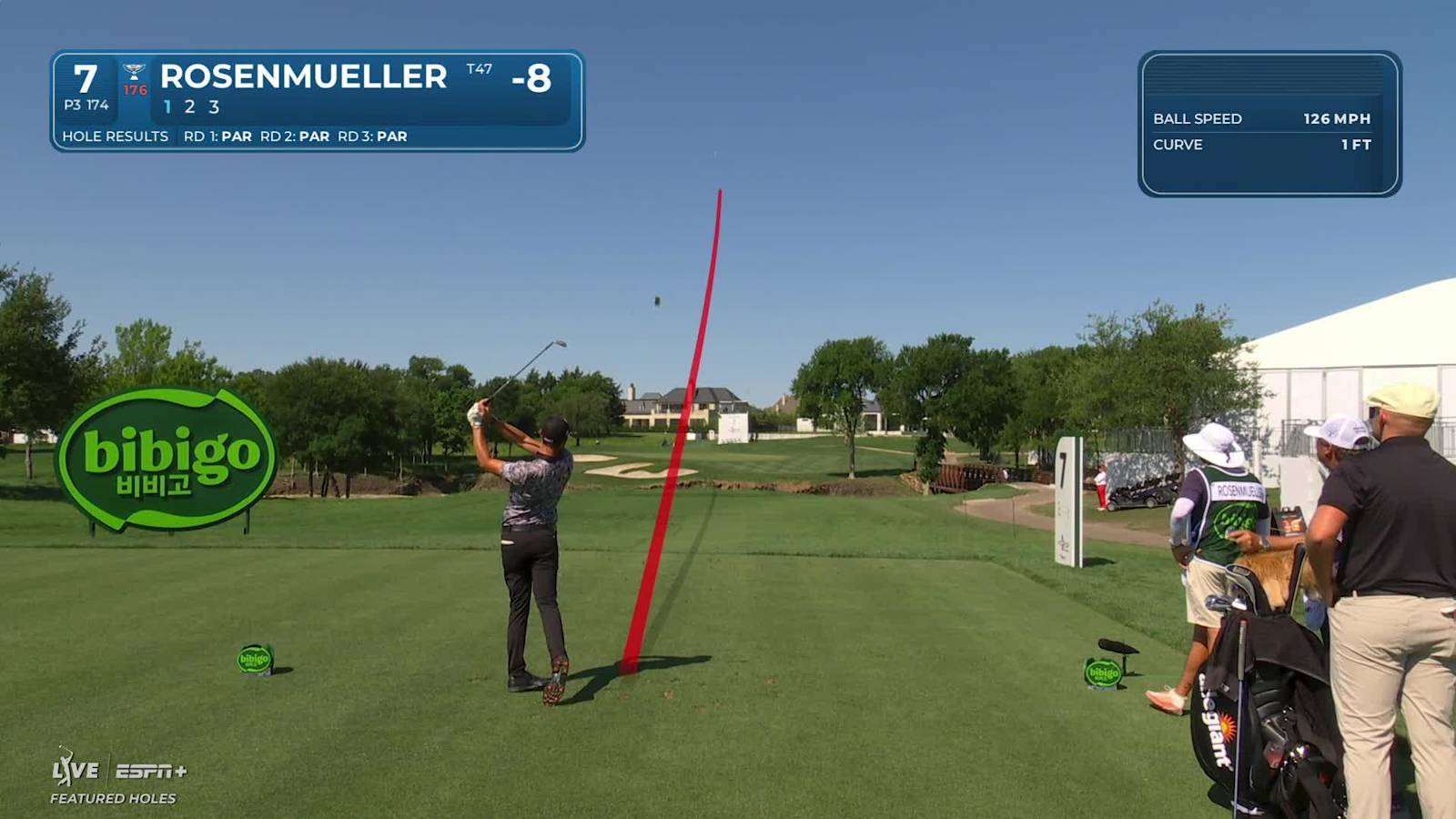 Thomas Rosenmueller makes birdie on No. 7 at THE CJ CUP