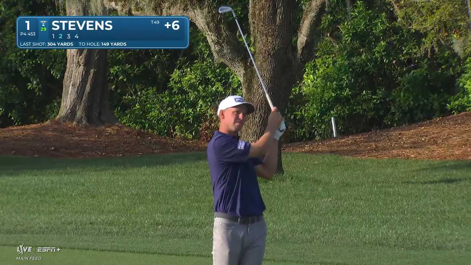 Sam Stevens sticks approach to set up birdie at Arnold Palmer Invitational