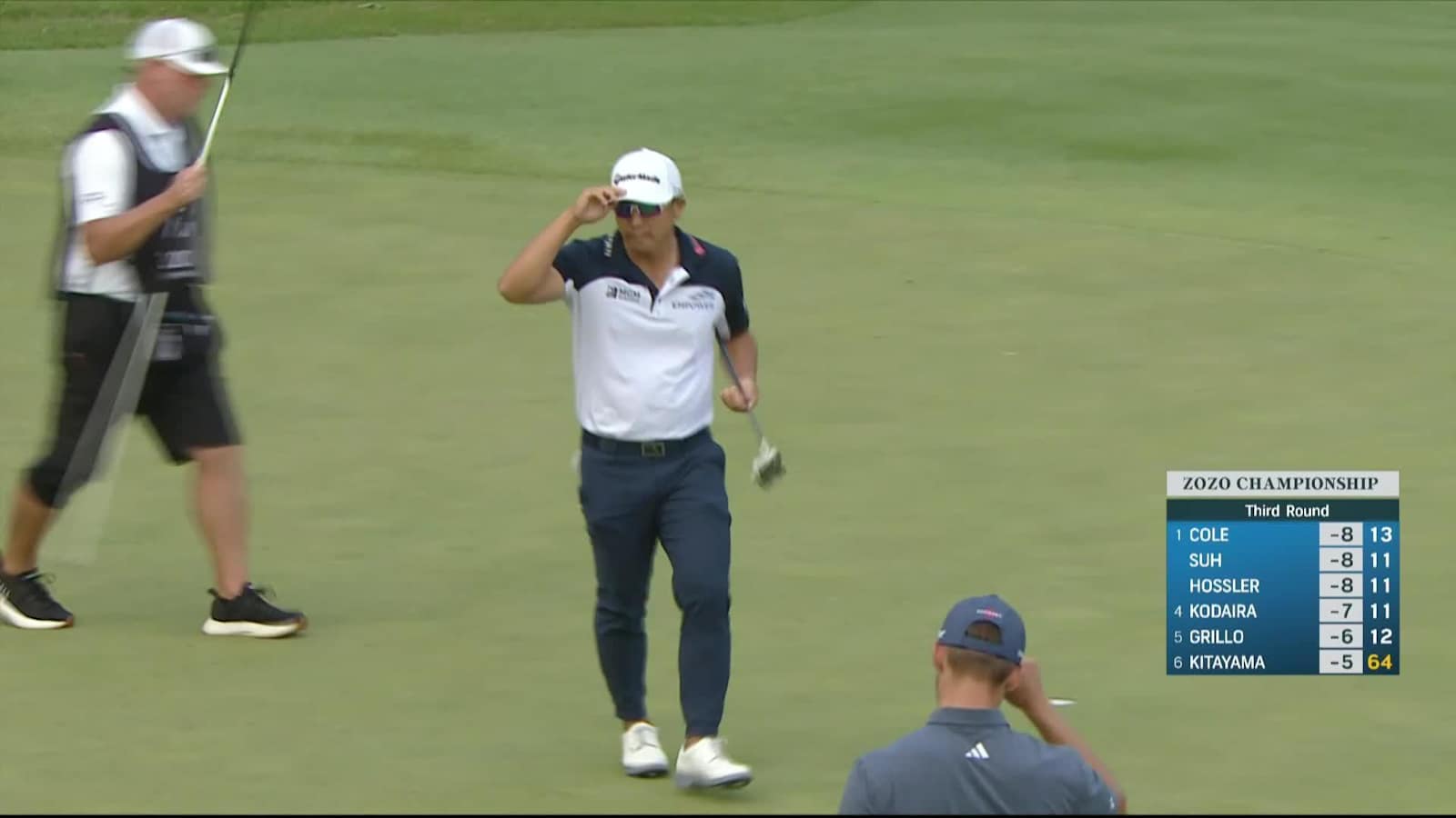 Kurt Kitayama makes birdie on No. 18 at ZOZO CHAMPIONSHIP