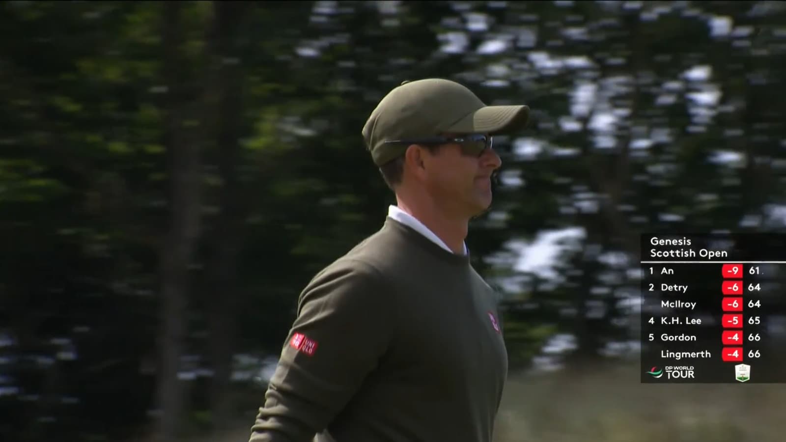 Adam Scott curls in 16-foot birdie at Genesis Scottish Open