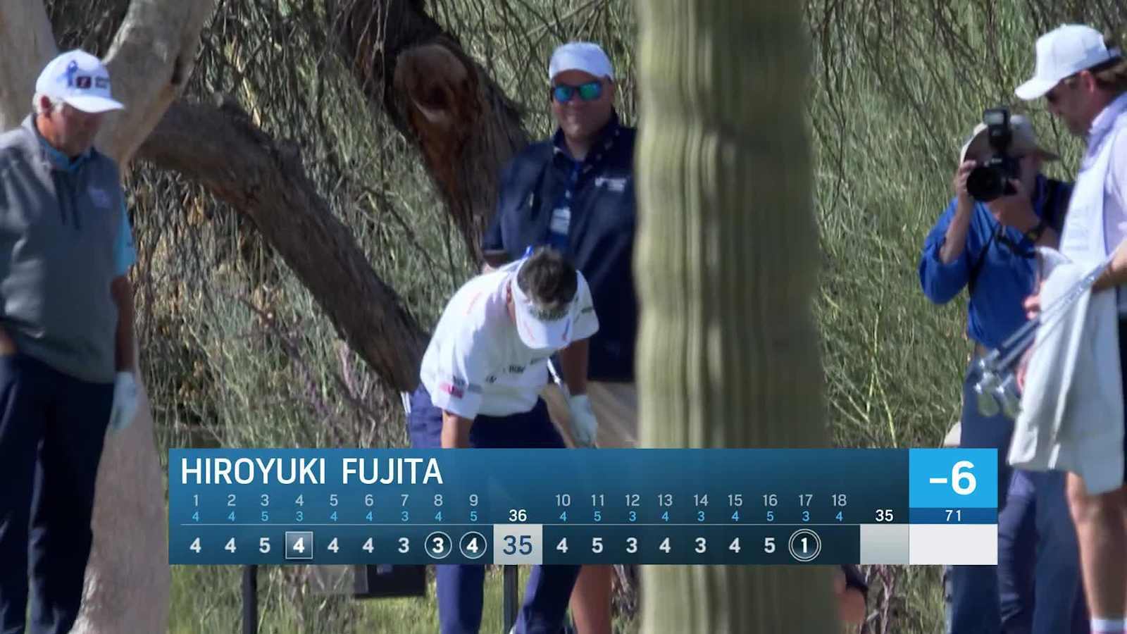 Hiroyuki Fujita's electric hole-in-one at Cologuard