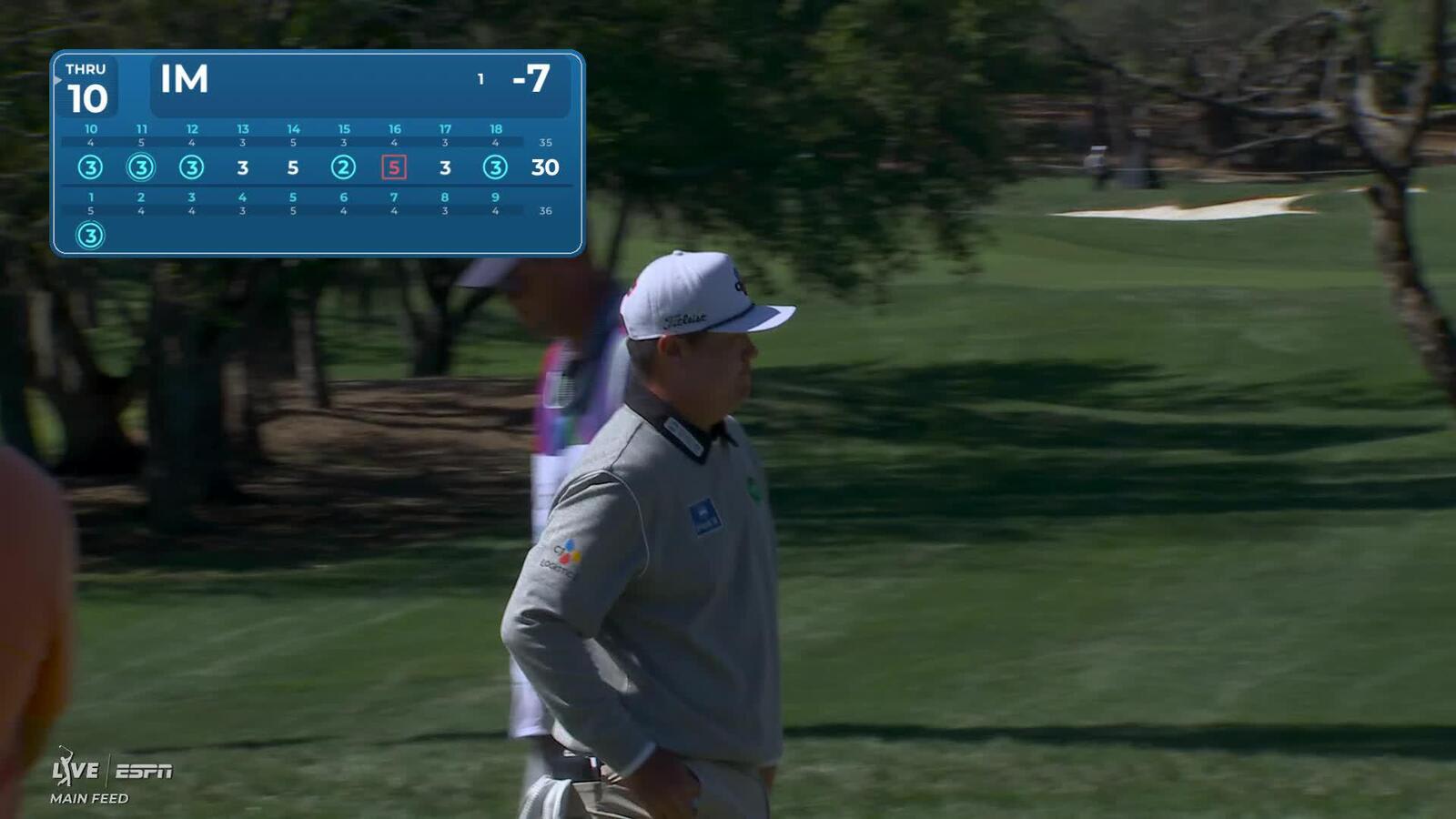 Sungjae Im sinks 33-foot eagle putt on No. 1 at Valspar