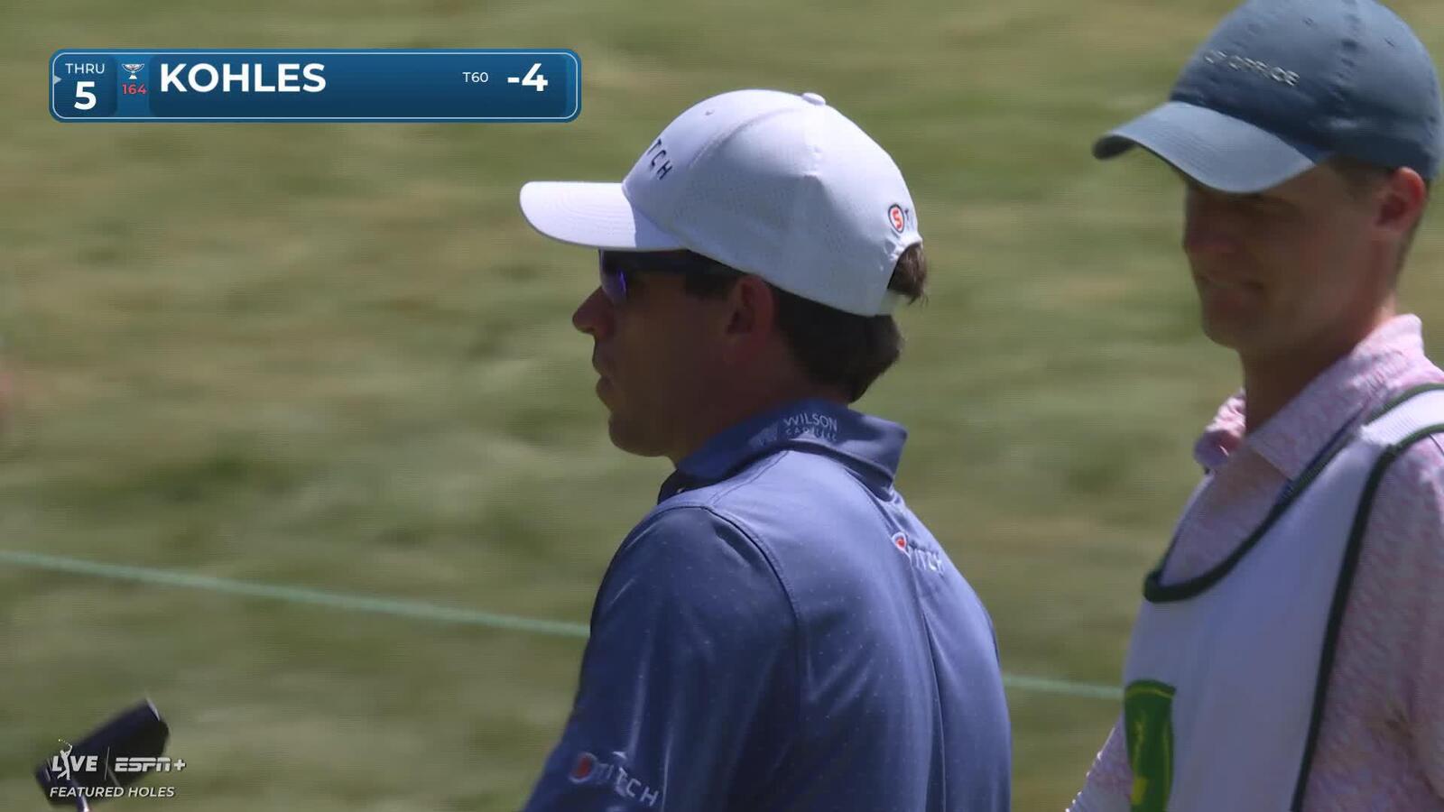 Ben Kohles makes birdie on No. 14 at John Deere