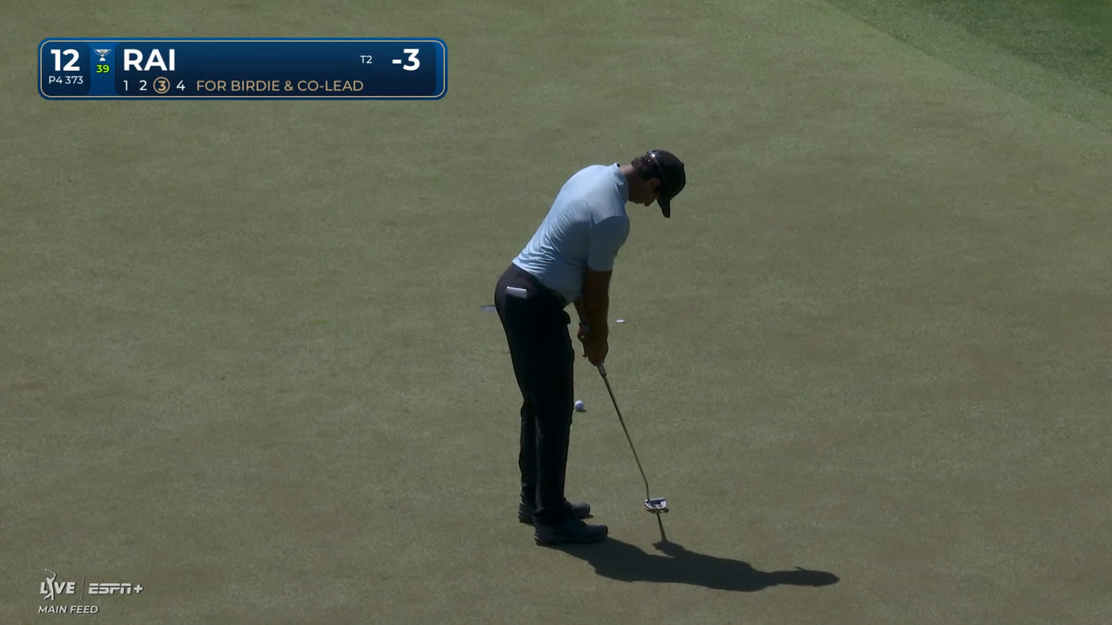 Aaron Rai send in birdie putt to tie lead at THE PLAYERS