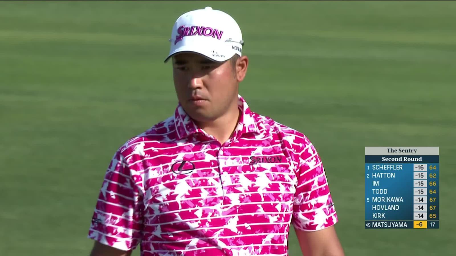 Hideki Matsuyama makes birdie on No. 18 at Sentry